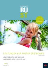 Gästekarteflyer für die Ruster Gästekarte